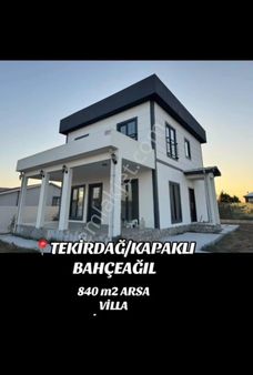 Tekirdağ Kapaklı Bahçeağıl Da Satılık Müstakil Villa