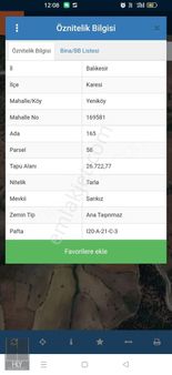 Hly Gayrimenkulden Yeniköy De 47.000m2 Satılık Tarla