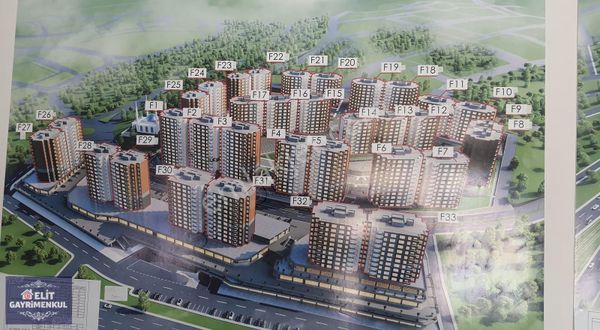 Ahi Evran 3+1 F Tapulu Daireler