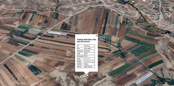 Antalya Yeleme Mahallesi Yerleşime Yakın Müstakil Tapu