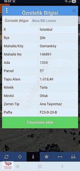 Şile Osmanköyde Satılık Köye Yakın Tarla