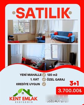 Kent Emlak'tan Yeni Mahallede 3+1 Uygun Fiyatlı Daire