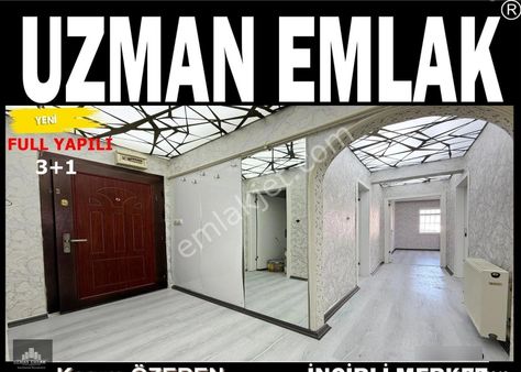 Uzman Emlak'dan İncirli Mh'de Refik Saydam Caddesi Yakını Full Yapılı 3+1 Daire