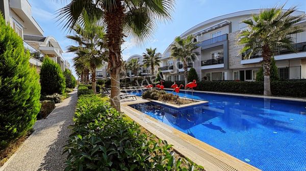 Belek'in En İyi Sitesinde 1+1 Eşyalı Daire Büyük Olimpik Havuzlu