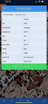 Akdeniz Gayrimenkulden Talas Koçcağızda Arsa