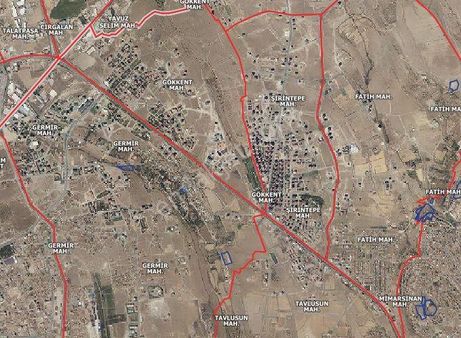 Gökkent'te 46 Dairelik Konut Parseli