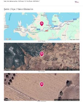 Urla Barbaros Yola Cepheli 9 Dönüm Satılık Tarla