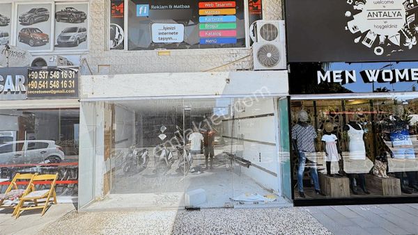 Belek Çarşı İçeresinde 2 Katlı Dükkan