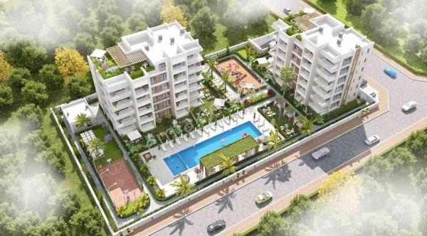 Antalya Altıntaş Mah. Projeden 1+1 Taksit İmkanlı Daıre