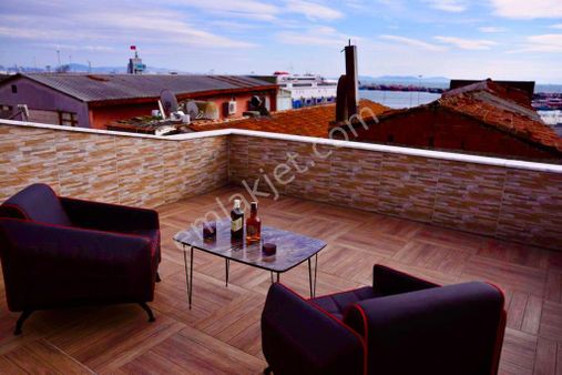 Fatih Aksaray Yenikapı Marmaray Metro Çıkış Deniz Manzaralı Teraslı Full+full Günlük Daireler 7/24