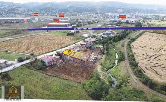 Tekkeköy'de 873 M² Acill Satılık 4 Kata İmarlı Arsa