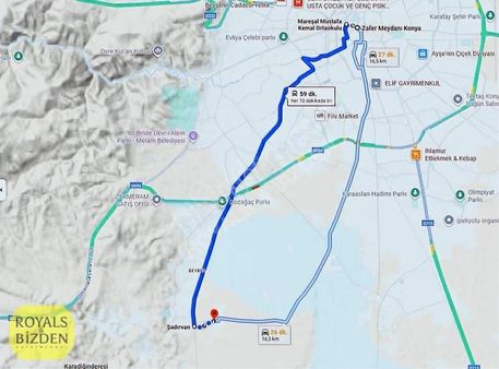 Meram Gödene De Caddeye Yakın Ulaşımı Kolay 496 M2 Müstakil Bağ.