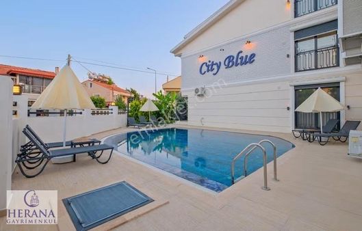 Çalış Plajına Yakın Lüks Site İçerisinde Müstakil Girişli 1+1