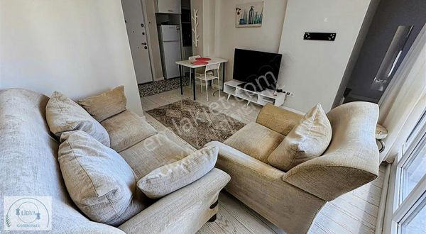 İnönü Mh 7/24 Güvenlikli Sitede Eşyalı Teraslı 1+1 Dublex