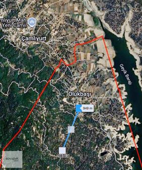 Muğla Milas Olukbaşı 167 Ada 3 Par 255m2 Tarla Yolu Var Müstakil