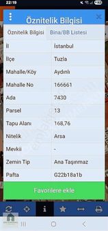 Koru Emlak'tan:4 Dairelik Fırsat Arsa Satılıktır 169m2