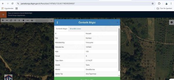 Tezcan Gayrimenkul'den Göl Manzaralı Tarla.