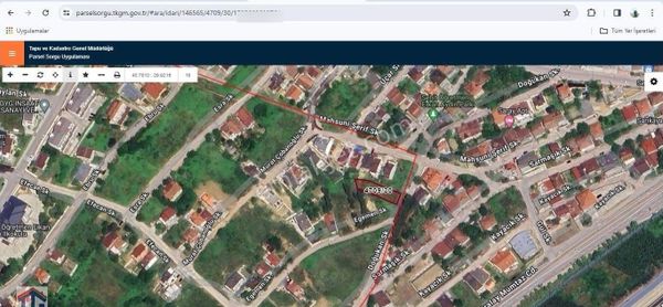 İzmit/tüysüzler Mahallesinde Satılık Arsa %25 İmarlı.