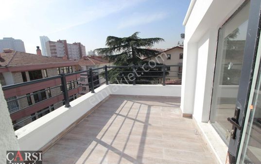 Çarşı"dan Anıtkabir Manzaralı Sıfır Binada Geniş Dubleks Teras