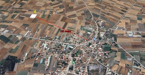 Hly Gayrimrenkulden Köylüköy Mahallesinde Satılık Tarla