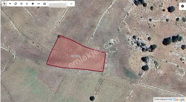 Talha Tozduman'dan Ermenek Katranlı'da 2.250 M2 M. Tapulu Tarla