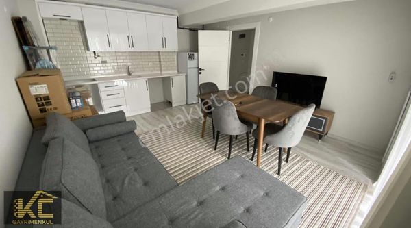 Kc Den Nef Yanı Eşyalı 1+1 Sıfır Bina Sıfır Eşya Kiralık Daire