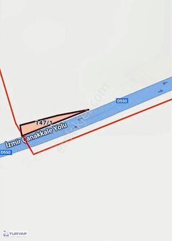 Gömeç Keremköyde 1.714 M² Zeytinlik 50 Ağaçlı