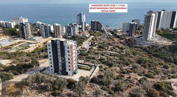 Erdemli Ayaş Full Deniz Manzaralı 1+1 Köşe Önü Kapanmaz