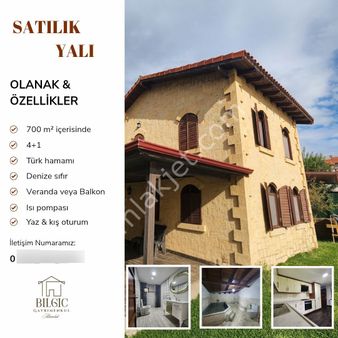 700 M² Arsa İçerisinde Denize Sıfır, Tam Müstakil Taş Yalı!