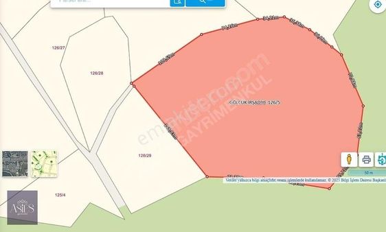 Asies'den Gölcük İrşadiyede 45.275 M² Müstakil Yatırımlık Arsa