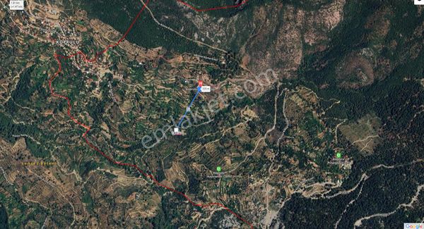 Köprülü Pınargözün De Fiyatı Cazip Acil Satılık Bahçe Yeri