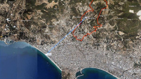 Alanya Bektaş Satılık Arsa