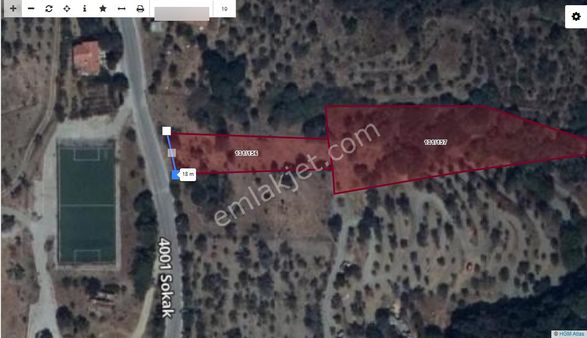 Seferihisar /gödence Köyünde İmarlı Arsa