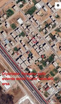 Dalkılıç Gayrimenkulden Diyarbakır Yenisehir Çelik Evlerde Satılık 500m Müstakil Arsa