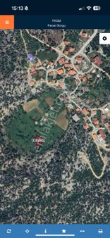 Akseki Sarıhaliller Mahallesinde 555 M2 Bağ-bahçe