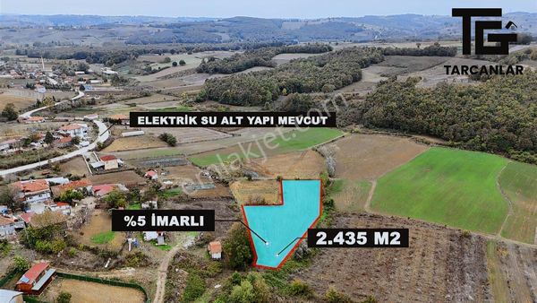 Tarcanlar'dan Satılık Pelitpınarında%40 İmara1parsel Yakın Tarla