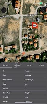 Köprücek (melez) Yolunda Satılık 395 M2 Arsa