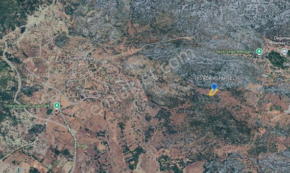 Akseki Süleymaniye'de Satılık 2400m2 Tarla