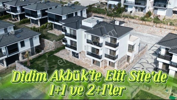 Didim Akbükte Deniz Manzaralı 1+1 Sıfır Daire