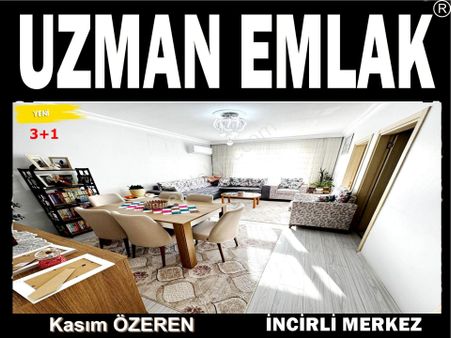Uzman Emlak'dan İncirli Mh'de Cadde Üzerinde Orta Katta Full Yapılı,full Güneşli 3+1 Daire