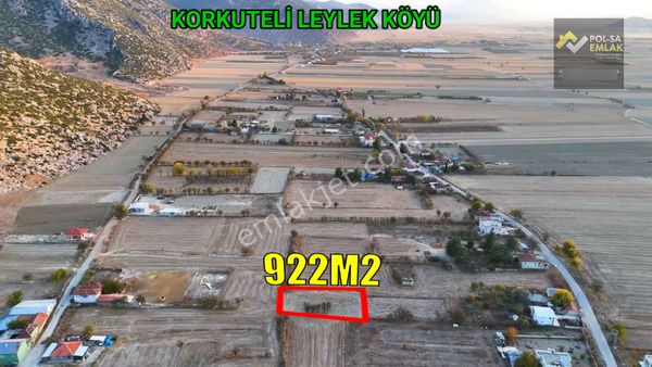 ✅korkuteli✅leylek De ✅satılık 922m2 Köy İçi Bahçe✅etrafı Tel İle Çevrili✅elektrik Su Yakın