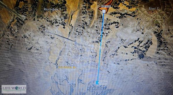 Sivas, Merkez Köklüce Köyünde 16.747 M2 Satılık Tarla..