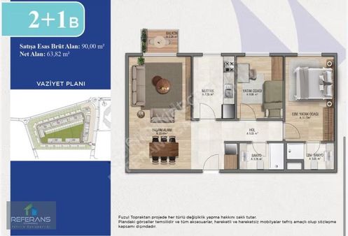 Fuzul Topraktan Başakşehir 3 Devren Satılık 2+1 Arsa Payı