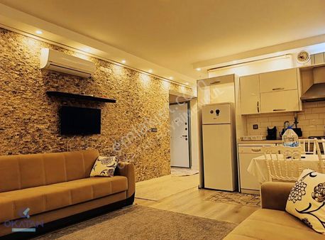 Okatandan Havuzlu Sitede 1+1 Eşyalı Kiralık Daire