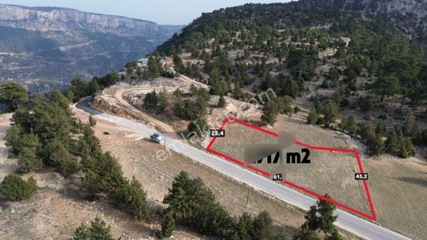 Avgadıya 3 Dk Uzaklıkta Harika Manzaraya Sahip 1.700 M2 Satılık Tarla
