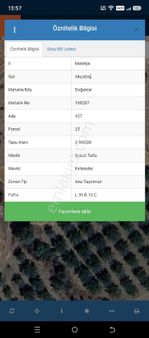 Mavi Kumsal Emlaktan Satılık Tarla