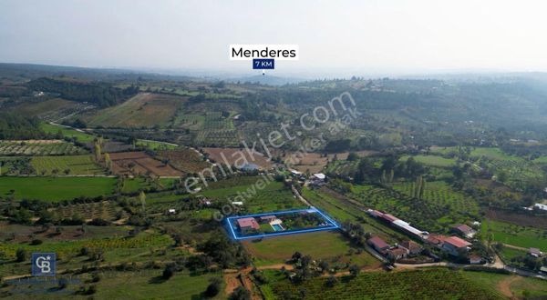 Menderes Çatalca'da 2.000 Dönüm Arazi İçinde Satılık Çiftlik Evi