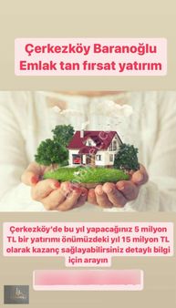 Kapaklı Atatürk Mahallesi'nde Satılık 316 Metre² İmarlı Arsa