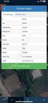 Akçalar Dedeler Mevkinde Tek Tapu Tarla