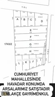 Emlakçe G.y.m Den Cumhuriyet Mh Satılık 12 Parsel Arsa